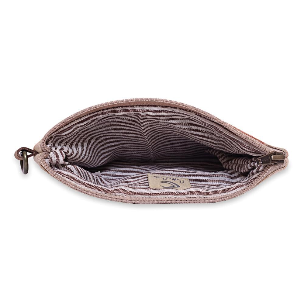 9550 Bee Wristlet Wallets - 4.7" x 8" Handcrafted Wallet, 100% Cotton - Picture 5 of 5